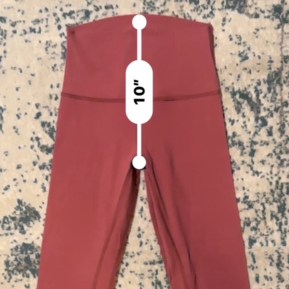 Lululemon High-Rise Wunder Under Full On Luxtreme in Chianti - Size 2 - Picture 10 of 16